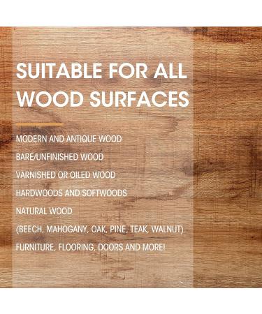 Furniture Clinic Traditional Beeswax Polish for Wood & Furniture | Wax for all Wood Types & Colors - Oak  Teak  Dark & Light Wood  6.8oz/200ml - Buy Online on GoSupps.com