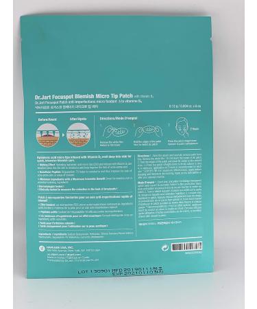 Dr. Jart+ Focuspot Micro Tip Patch - Blemish Care | Targeted Solution for Clearer Skin - Buy Online on GoSupps.com