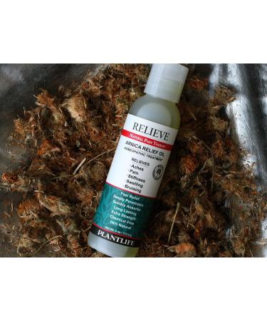 Plantlife Arnica Relieve Bundle - Homeopathic Solution with 100% Pure Essential Oils for Quick Relief - Made in California - Buy Online on GoSupps.com