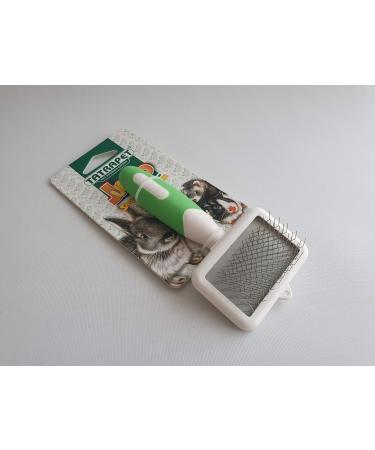 Mani-Ko Slicker Brush for Rodent Ferret Chinchila Small Animal Grooming Fur Healthcare Pet Guinea Pig Rat Dog Cat