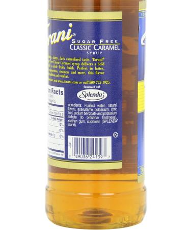 Torani Sugar-Free Syrup Classic Caramel 25.4-Ounce Bottle by Torani - Buy Online on GoSupps.com