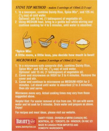 Dainty Spanish Canned Rice 12-Count - Buy Online on GoSupps.com