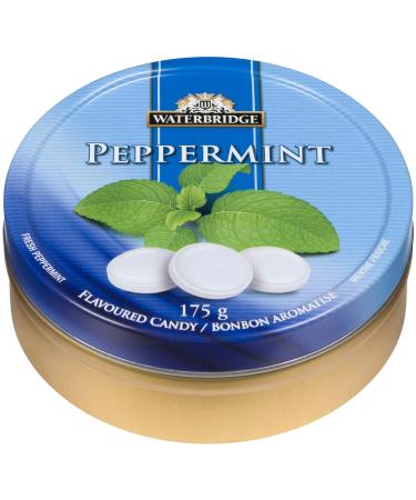 WATERBRIDGE TRAVEL TIN PEPPERMINT 175g