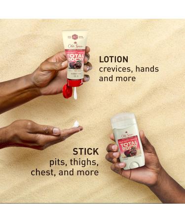 Old Spice Whole Body Deodorant for Men Total Body Deodorant Black Cherry + Bourbon Scent Aluminum Free Deodorant Stick for 24/7 Freshness // Dermatologist Tested Whole Body Deodorant 3.0 oz - Buy Online on GoSupps.com