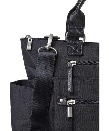 Baggallini Women's 3-in-1 Convertible Backpack with RFID Phone Wristlet - Black | One Size US - Buy Online on GoSupps.com