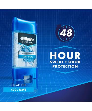 Gillette Endurance Antiperspirant / Deodorant Cool Wave Clear Gel 3.8 Ounce (Pack of 2) Packaging may Vary Cool Wave 3.8 Ounce (Pack of 2) - Buy Online on GoSupps.com