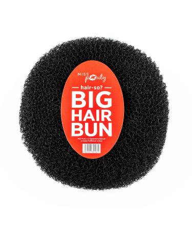 Miss Pouty Hair Bun Maker (Black) - Ring Style Doughnut Bun Shaper - Hair Donut Bun Maker for Women  Girls