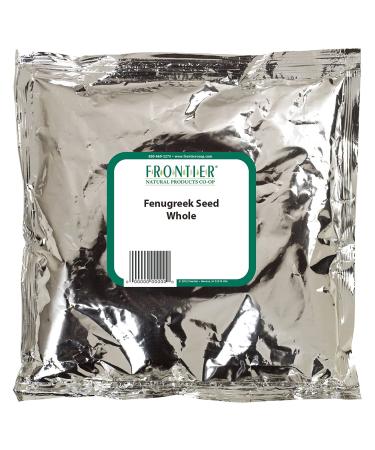 Buy Frontier Natural Products Whole Fenugreek Seed 16 oz | High Quality Spice for Cooking & Health - Buy Online on GoSupps.com