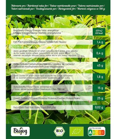 Buy Biojoy ORGANIC Mung Beans Whole (2.5 kg) - Pure Vigna Radiata No Additives International Shipping Available - Buy Online on GoSupps.com