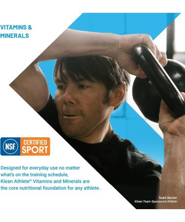 Klean ATHLETE B-Complex | Energy & Cardio Support | NSF Certified | 60 Veg Caps - Buy Online on GoSupps.com