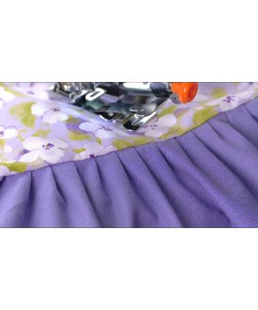 SINGER Ruffler Attachment Presser Foot - Create Perfectly Spaced Pleats & Gathers with Ease | Adjustable Closeness & Depth | For Light to Medium Fabrics - Buy Online on GoSupps.com