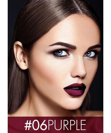 Miss Cop Purple Matte Lipstick - Buy Online on GoSupps.com