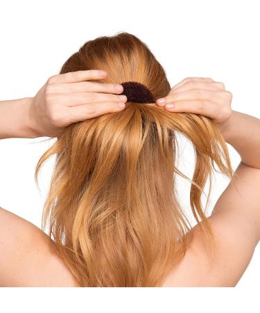 Kitsch Mini Bun Form  Hair Bun Maker  Hair Donut for the Perfect Bun  Bun Hair Maker  Back to School  Magic Ballet Bun Maker for Girls  Donut Bun Maker for Hair  Sock Bun for Hair  Bun Donut (Brown) Mini Brown - Buy Online on GoSupps.com