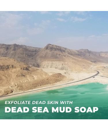 Natural Dead Sea Mud Soap - 3PCS Set for Psoriasis, Acne & Eczema Relief | Organic & Vegan | 4 oz - Buy Online on GoSupps.com