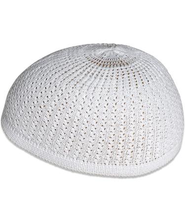 Men's Breathable Cotton Stretchy Skull Cap Kufi Hat | Cool Designs | Helmet Liner | Muslim Ramadan & Eid Gift - Buy Online on GoSupps.com