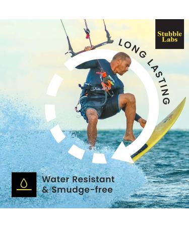 Stubble Labs Waterproof Hairline Cover Up | Best Bald Spot Hair Filler for Men & Women - Superior to Hair Fibers - Buy Online on GoSupps.com