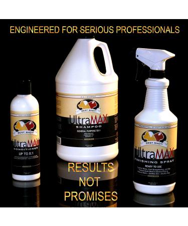 Best Shot Pet UltraMax Pro Finishing Spray 17oz - Professional Grooming Formula - Buy Online on GoSupps.com
