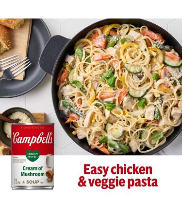Campbell's Healthy Request Cream of Mushroom Soup - 10.5 oz. Can (Pack of 12) - Buy Online on GoSupps.com