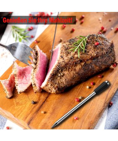 Wireless Meat Thermometer with Bluetooth & Dual Probes | Perfect for Grilling Roasting & Smoking | JX268 - Ideal Gift for Dad - Buy Online on GoSupps.com