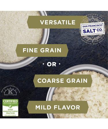 San Francisco Salt Co. French Grey Sea Salt 2 lb. Fine Grain - Sel Gris - Buy Online on GoSupps.com