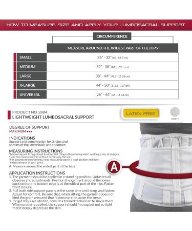 Buy OTC Lumbo-Sacral Support: Best Lower Back Brace with Metal Stay Insert & Strong Mesh Elastic for Optimal Comfort & Support - International Shipping Available - Buy Online on GoSupps.com