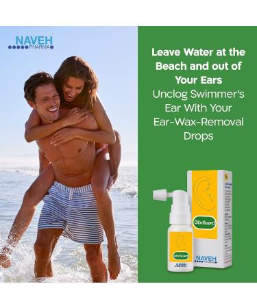 Naveh Pharma CleanEars Earwax Removal Spray + Otic Guard Ear Infection Spray Combo Pack - 1 Fl Oz Each - Buy Online on GoSupps.com