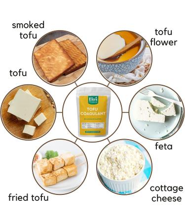 Tofu Coagulant (GDL) By Elo s Premium (1LB) Food Grade Gluten Free Keto Friendly Makes Firm Soft and Silken Tofu/Bean curds Packaged In Canada Pure Glucono Delta Lactone - Buy Online on GoSupps.com