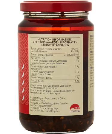 Lee Kum Kee Chiu Chow Chilli Oil 335 g 1 - Buy Online on GoSupps.com
