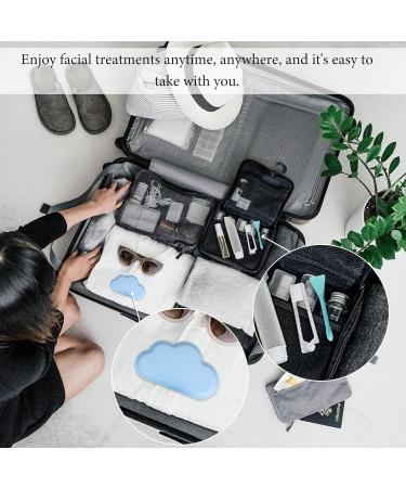 Caliee 6 in 1 Face Mask Mixing Bowl Set - DIY Facial Mask Kit for Women | Blue Face Mask Applicator & Mixing Tools - Buy Online on GoSupps.com