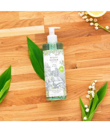 Woods of Windsor Lily of the Valley Hand Wash - Moisturizing Liquid Soap with Geranium & Citrus - Softens Skin - 350ml - Buy Online on GoSupps.com