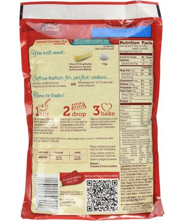 Betty Crocker Oatmeal Chocolate Chip (496g) - Buy Online on GoSupps.com