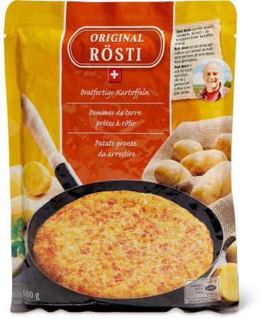 Potato R sti Original R sti Original - The traditional Swiss dish 5 pack x 500 g 2500 g