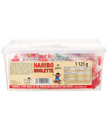 Haribo Jelly Candy Roulette x 45 Pieces 1.15 kg – Pack of 2
