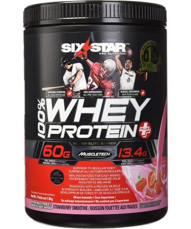Whey Protein Powder + Creatine Monohydrate 4 lbs & Six Star Preworkout Explosion Pre Workout Powder for Men & Women with Creatine Monohydrate & Beta Alanine for Energy (30 Servings) - Buy Online on GoSupps.com
