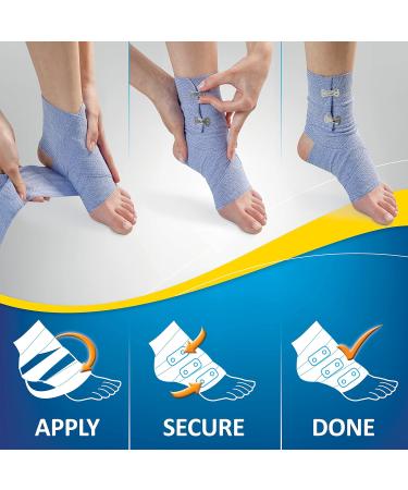 URIEL Ice & Go Cooling Bandage - Instant Cold Therapy Wrap for Pain Relief and Injuries - Buy Online on GoSupps.com