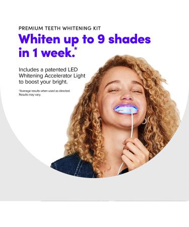 SmileDirectClub Whitening Kit with LED Light - 4 Gel Pens - Professional Strength Hydrogen Peroxide - Buy Online on GoSupps.com