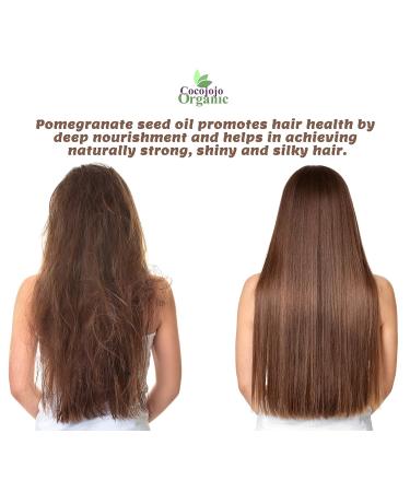 cocojojo Pomegranate Oil 100% Pure Seed Oil Cold Pressed 16 oz Unrefined Skin Hair Nails Cuticles Premium Grade Bulk - Buy Online on GoSupps.com