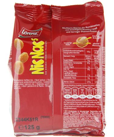  Lorenz Snack World Lorenz Snack World Nic Nac's 3 x 125g Packs - Buy Online on GoSupps.com