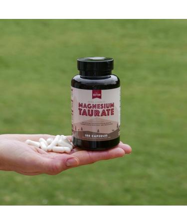 Natural Rhythm Magnesium Taurate 120 Capsules + Vitamin D3 + K2 (MK7) 30 Capsules Bundle - Buy Online on GoSupps.com