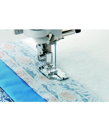 Brother  Inch Piecing Foot for Quilting and Topstitching, SA125, Silver - Buy Online on GoSupps.com