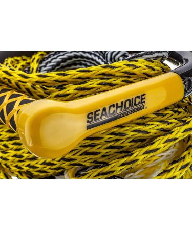 Seachoice 5-Section Wakeboard Rope - 75 Ft. Long - 15 In. Handle with Textured EVA Grip - 6 In. Trick Handle - Buy Online on GoSupps.com