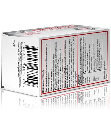 Tylenol Regular Strength Liquid Gels 325mg Acetaminophen Pain Reliever - 20 ct - Buy Online on GoSupps.com