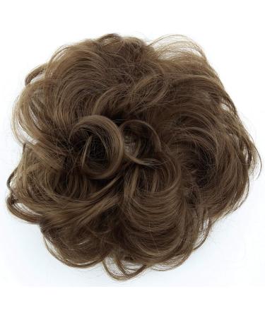 CAISHA Messy Scrunchie Bun Hairpiece Medium Brown G7A - Heat-Resistant Synthetic Fibres - Buy Online on GoSupps.com