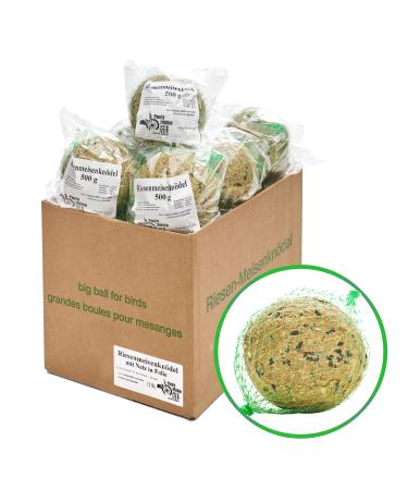 Paul's mill giant tasting dumplings premium supplementary feed for wild birds with a mains in the box 12 pieces (12 x 500 g) 500 g (12 pack)