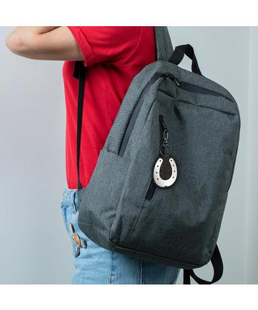 Reflexy Horseshoe Reflector Pendant - Eco-Friendly Felt Pedestrian Reflector for Riders | Lucky Charm & Riding Symbol - Buy Online on GoSupps.com