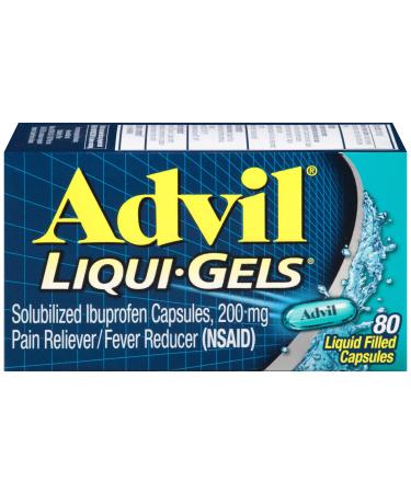 Advil Advanced Medicine for Pain 200mg Liqui-gels 80 Ea