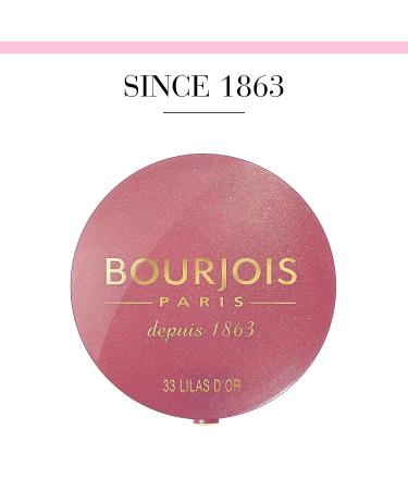 Bourjois Blush 33 Lilas d'Or - Radiant and Long-Lasting Cheek Color - Buy Online on GoSupps.com