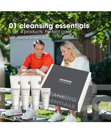 newkee Care Set (Body Lotion Shampoo Shower Gel & Hand Cream) Cleansing Essentials Set Gift Set by Manuel Neuer and Angelique Kerber - Buy Online on GoSupps.com