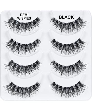 Ardell Wispies Original Feathered Lash - 5 Pairs with Invisiband | Best False Eyelashes - Buy Online on GoSupps.com