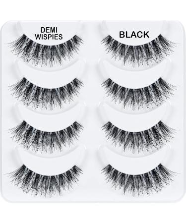 ARDELL Professional Natural Multipack - Demi Wispies Black (Pack of 3) - Buy Online on GoSupps.com
